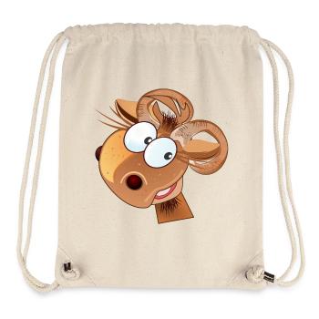 FUNNY ARIES ZODIAC BIRTHDAY - Stanley/Stella Recycled Gym Bag - natural - Front