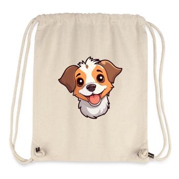 Cirnechi Dell Ätna Hunderasse Aquarell Karikatur Ka - Stanley/Stella recycelter Gym Bag - Naturweiß - Vorne