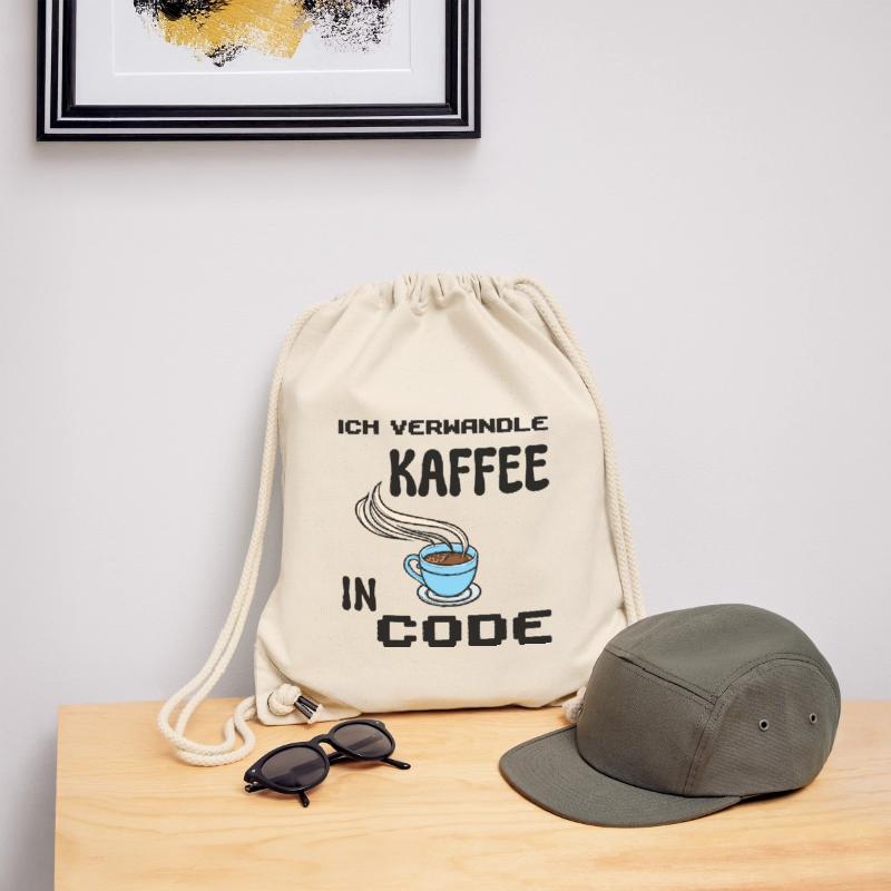 Coden Computerfreak Developer Statement Nerd Stanley/Stella Recycled Gym Bag