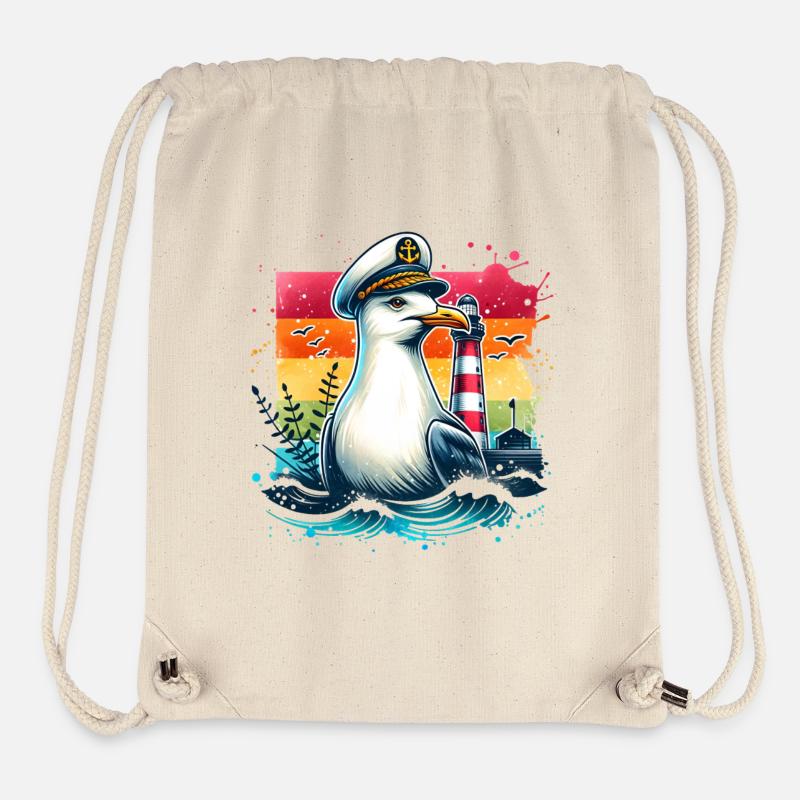 Meerweh - Stanley/Stella recycelter Gym Bag - Naturweiß