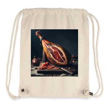 Serrano ham leg - Stanley/Stella Recycled Gym Bag - natural - Front