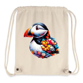 Papageitaucher - Stanley/Stella recycelter Gym Bag - Naturweiß - Vorne