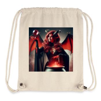 She-Devil - Stanley/Stella Recycled Gym Bag - natural - Front