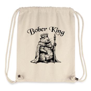 Bober Bóbr King Biber viral social media trend - Stanley/Stella Recycled Gym Bag - natural - Front
