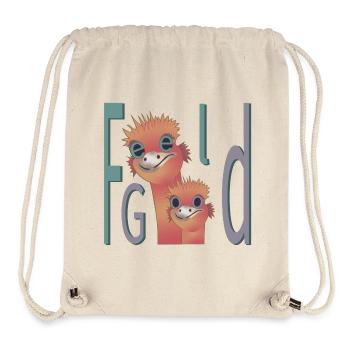 Feel Good - Stanley/Stella Recycled Gym Bag - natural - Front