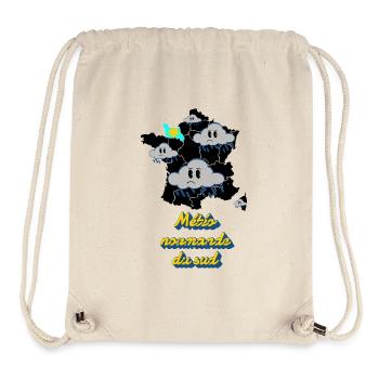 Rhône-Alpes weather - Stanley/Stella Recycled Gym Bag - natural - Front
