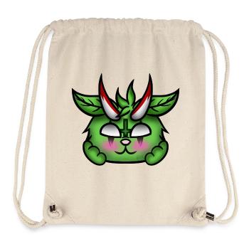Blushing Demon! - Stanley/Stella Recycled Gym Bag - natural - Front