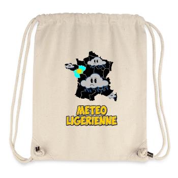 Loire Wetter - Stanley/Stella recycelter Gym Bag - Naturweiß - Vorne