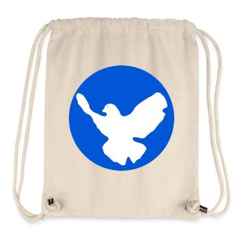 Dove of Peace - Stanley/Stella Recycled Gym Bag - natural - Front