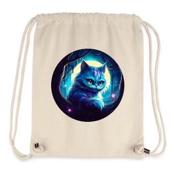 Grinsekatze Alice im Wunderland - Stanley/Stella recycelter Gym Bag - Naturweiß - Vorne