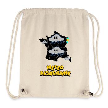 Elsässisches Wetter - Stanley/Stella recycelter Gym Bag - Naturweiß - Vorne
