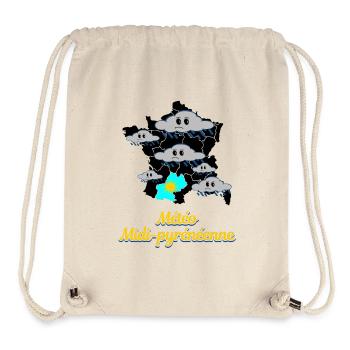 Midi-Pyrenäen Wetter - Stanley/Stella recycelter Gym Bag - Naturweiß - Vorne
