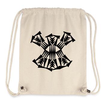 Nouvelle mode - Sac à cordon recyclé Stanley/Stella - blanc naturel - Devant
