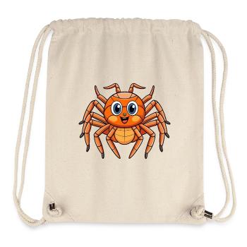 Spider Cute Cartoon Character Kawaii Clipart - Stanley/Stella Recycled Gym Bag - natural - Front