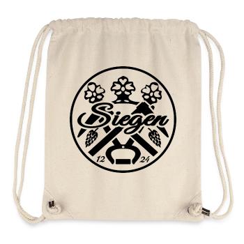 Siegen im Siegerland, 800 Jahre, regionale Motive - Stanley/Stella recycelter Gym Bag - Naturweiß - Vorne