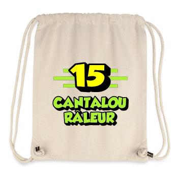 Klagender Cantalou - Stanley/Stella recycelter Gym Bag - Naturweiß - Vorne
