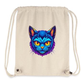Pixie Bob Cat Breed Cartoon Kawaii Animal Pet - Stanley/Stella Recycled Gym Bag - natural - Front