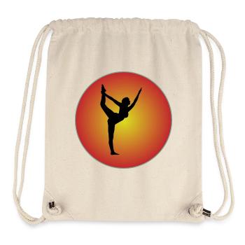 Silhouette Cercle - Sac à cordon recyclé Stanley/Stella - blanc naturel - Devant