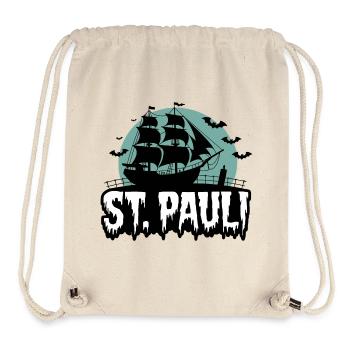 St. Pauli Halloween Reeperbahn Kiez - Sac à cordon recyclé Stanley/Stella - blanc naturel - Devant
