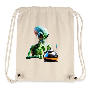 Rave Aliens — Neon Alchemist - Stanley/Stella Recycled Gym Bag - natural - Front