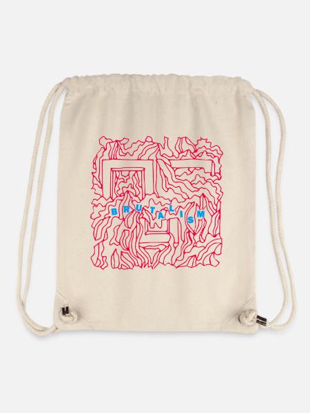 Brutalism - Stanley/Stella Recycled Gym Bag - natural