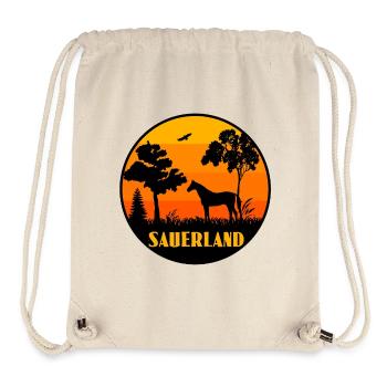 Sauerland - Stanley/Stella recycelter Gym Bag - Naturweiß - Vorne