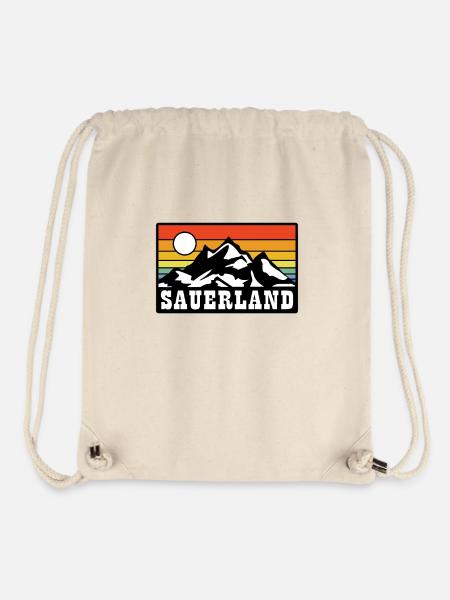 Sauerland - Stanley/Stella recycelter Gym Bag - Naturweiß