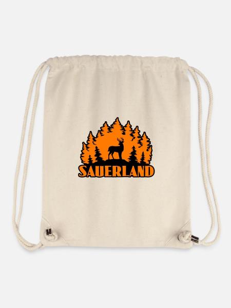 Sauerland - Stanley/Stella recycelter Gym Bag - Naturweiß