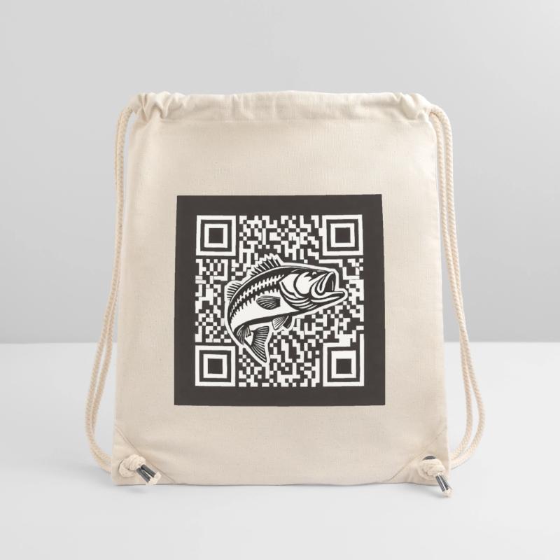 Perch QR Code Design Stanley/Stella Recycled Gym Bag