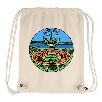 Leningrad - Soviet City - Stanley/Stella Recycled Gym Bag - natural - Front