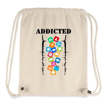 Addicted - Stanley/Stella Recycled Gym Bag - natural - Front