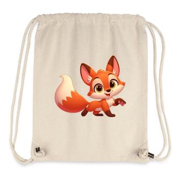 Fuchs 7 - Stanley/Stella recycelter Gym Bag - Naturweiß - Vorne