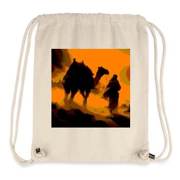 Wild Desert - Stanley/Stella Recycled Gym Bag - natural - Front