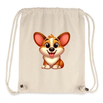 Corgi 6 - Stanley/Stella Recycled Gym Bag - natural - Front