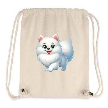 Spitz 5 - Stanley/Stella recycelter Gym Bag - Naturweiß - Vorne