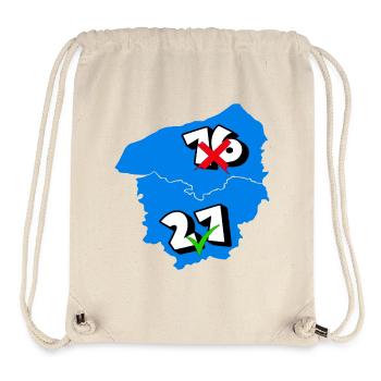 Region Haute-Normandie - Stanley/Stella recycelter Gym Bag - Naturweiß - Vorne