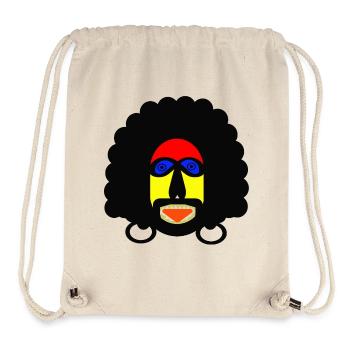 Herr Curly - Stanley/Stella recycelter Gym Bag - Naturweiß - Vorne