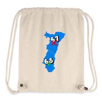 Alsace Region - Stanley/Stella Recycled Gym Bag - natural - Front