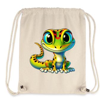 Gecko - Stanley/Stella Recycled Gym Bag - natural - Front