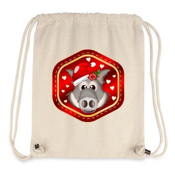 CHRISTMAS GIFTS WILD BOARS - Stanley/Stella Recycled Gym Bag - natural - Front