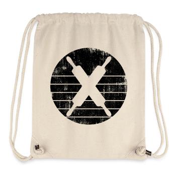 Rolling pin - Stanley/Stella Recycled Gym Bag - natural - Front