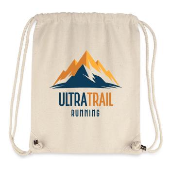 Ultra Trail Running - Sac à cordon recyclé Stanley/Stella - blanc naturel - Devant