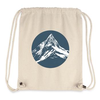 The Matterhorn, symbol of mountain, mountaineer - Stanley/Stella Recycled Gym Bag - natural - Front