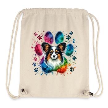 Papillon Art - Stanley/Stella recycelter Gym Bag - Naturweiß - Vorne