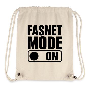 Fasnet Mode On - Stanley/Stella recycelter Gym Bag - Naturweiß - Vorne