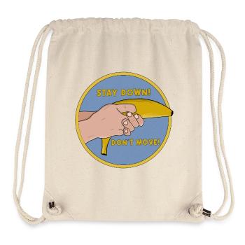 Stay Down Don´t Move Funny Banana - Stanley/Stella Recycled Gym Bag - natural - Front