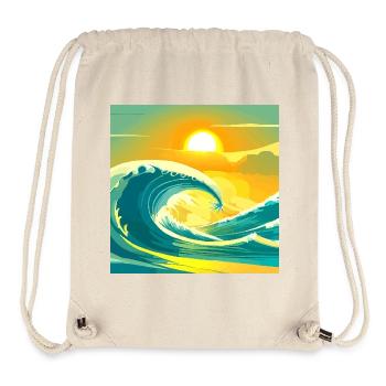 Sea Sun - Stanley/Stella recycelter Gym Bag - Naturweiß - Vorne