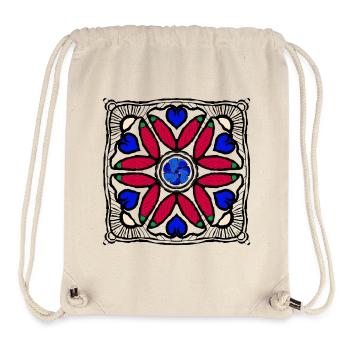 Pepperoni Pop Art - Stanley/Stella Recycled Gym Bag - natural - Front