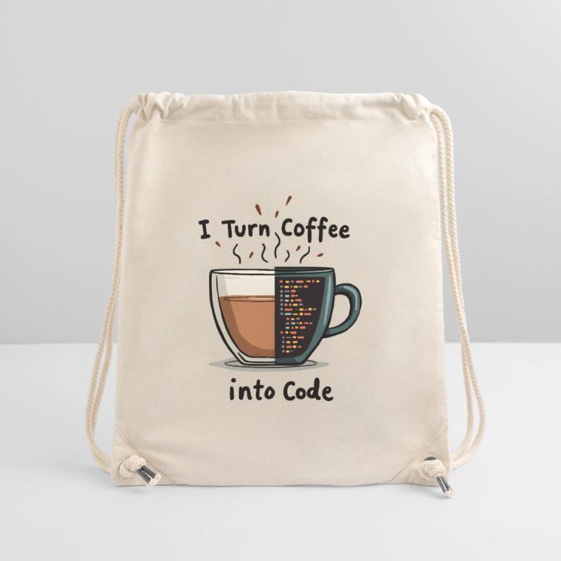 Coffee into Code Stanley/Stella recycelter Gym Bag