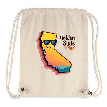 Golden State of Mind - Stanley/Stella Recycled Gym Bag - natural - Front